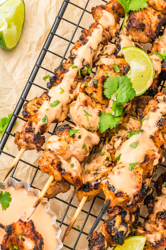 Bagn Bang Chicken Skewers