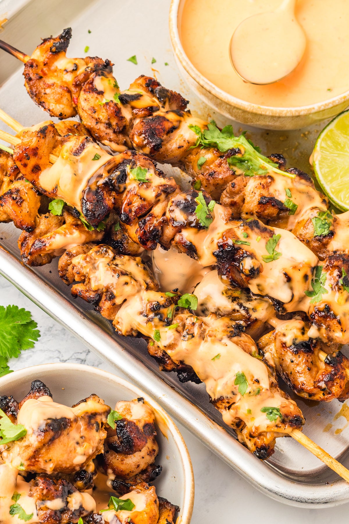 Bagn Bang Chicken Skewers