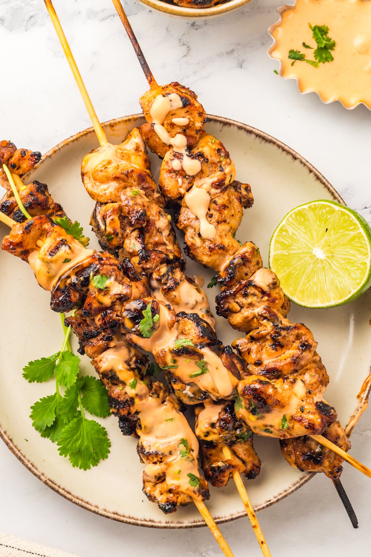 Bagn Bang Chicken Skewers