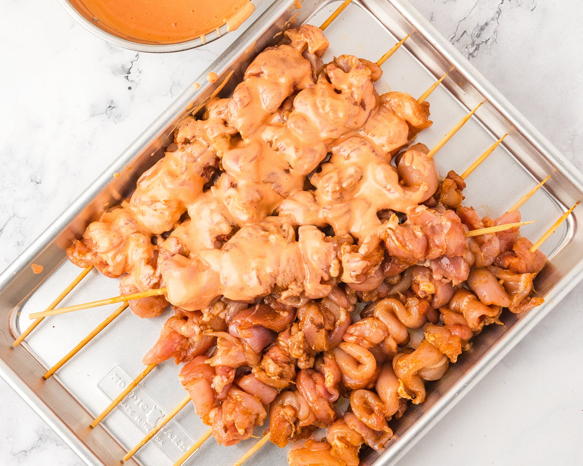 Bagn Bang Chicken Skewers